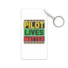 Pilot Lives Matter Keychain Charm — Bold Aviation Pilot Gift