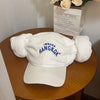 Unique And Adorable Letter-embroidered Thai Sauna Hat