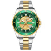 Business Quartz Mens Waterproof Round Watch