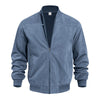 Men's Casual Plus Size Suede Zipper Men's Jacket