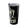 20oz Travel Tumbler — "Flight Attendant" Retro Airplane Stainless Steel Cup