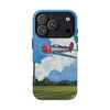 Vintage Airplane Phone Case | Tough Cases, Aviation Gift, Pilot Accessory, Cloud Design, Unique Phone Cover