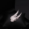 Angel wings pin buckle corsage