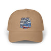 Explore Dream Discover Dad Cap - Adventure Inspired White Baseball Hat