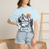 Travel More Worry Less T-Shirt — Mountain Hiker Adventure Tee