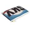 Sky Traveler Accessory Pouch - Vintage Airplane Design, Perfect for Travel and Adventure Lovers