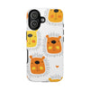 Cute Lion Phone Case, Tough Cases, Animal Print Accessories, Fun Gift for Kids or Animal Lovers, Unique Phone Cover