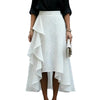 New Irregular Wave-Hem Elegant Skirt