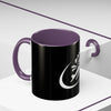 Pilot Pup Coffee Mug — Black Accent Ceramic Mug with Aviator Dog Design (11/15oz)