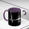 Pilot Heartbeat Coffee Mug — Airplane ECG Travel Lover Gift (11/15oz)