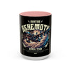 Aerial Titan Behemoth Coffee Mug | Unique Aviation Gift, Collectible Drinkware, Dragon Art Mug, Fantasy Coffee Cup, Cool Gifts for Him