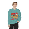 Unisex Garment-Dyed Sweatshirt - Spread Your Wings and Fly, Cozy Casual Wear, Perfect for Aviation Lovers, Gift Idea for Pilots, [...]