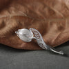 Simple pin autumn and winter coat collar pin