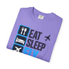 Eat Sleep Fly Repeat T-Shirt — Pilot & Aviation Travel Tee
