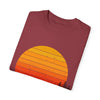 Adventure-Inspired Unisex Garment-Dyed T-shirt - 'The World Is Your Playground'