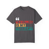 Travelling is My Therapy Unisex Garment-Dyed T-Shirt