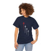 Airplane Formation Tee — Red Lead Jet Graphic T-Shirt