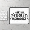 Making S'more Memories Mouse Pad — Campfire Marshmallow Design