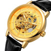 European And American-style Mens Fashionable Hollow-out Mechanical Watch