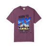 Born to Fly T-Shirt — Airplane Graphic Tee, "Sky Is Not The Limit" Aviation Pilot Shirt