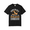 Pilot Mechanic T‑Shirt – "Aircraft Because Even Pilots Need Heroes" Vintage Plane Tee