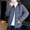 Hooded cotton coat men's winter jacket casual loose thick warm winter clothes