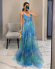 Ladies' Mesh Printing Slip Dress