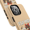 Adventure-Themed Phone Case, Fly High, Discover New Heights, Cute Cartoon Design, Perfect Gift, Travel Accessories