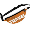 Travel Fanny Pack - It's Time to Travel - Perfect for Adventurers, Festivals, Travel Lovers, Gifts for Travelers