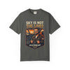 Aviation Pilot T‑Shirt — “Sky Is Not The Limit” Vintage Cockpit Graphic