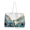 Airplane Travel Weekender Bag, Perfect for Weekend Getaways, Stylish Luggage, Vacation Tote, Gift for Travelers