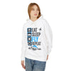 Pilot Hoodie - "Eat Sleep Fly Repeat" Aviator Travel Hoodie