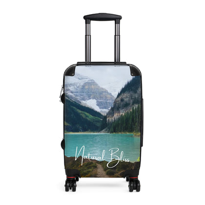 Nature-Inspired Suitcase: Travel Bag for Adventurers, Gift for Wanderlusters, Vacation Essential, Eco-Friendly Luggage