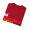 Travelling is My Therapy Unisex Garment-Dyed T-Shirt