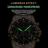 Waterproof Multifunction Sporty Mens Watch