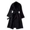 Elegant Minimalist Long-style Fashion Knit Cardigan Coat