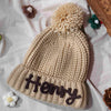 Personalized Customization DIY Name Handmade Crochet Three-dimensional Letter Children's Hat