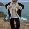 2026 Cross-border Autumn And Winter New European And American Women's Thickened Warm Fashion Loose Casual Retro Lamb Wool Jacket For Women