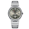 Mens Calendar Waterproof Multi-Function Two-Hand Semi-Quartz Watch