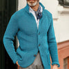 Casual Long Sleeve Solid Color Knitted Coat