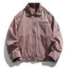 Retro Heavy Washed Overalls Jacket For Men And Women