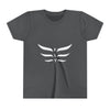 Youth Tee — 'FLY' Wing Graphic Kids T‑Shirt, Motivational Casual Top for Boys & Girls