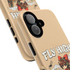 Adventure-Themed Phone Case, Fly High, Discover New Heights, Cute Cartoon Design, Perfect Gift, Travel Accessories
