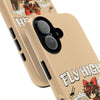 Adventure-Themed Phone Case, Fly High, Discover New Heights, Cute Cartoon Design, Perfect Gift, Travel Accessories