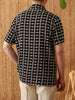 Pure Cotton Embroidery Cuban Collar Short Sleeve Printed Shirt Breathable Casual Shirt
