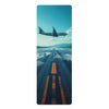 Aviation-Inspired Rubber Yoga Mat - Elevate Your Practice