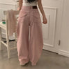 Back Heart-shaped Pocket Jeans For Women In Spring