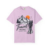 Travel More Worry Less T-Shirt — Mountain Hiker Adventure Tee