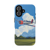 Vintage Airplane Phone Case | Tough Cases, Aviation Gift, Pilot Accessory, Cloud Design, Unique Phone Cover