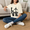 Airplane Love T-Shirt — Travel Lover Tee